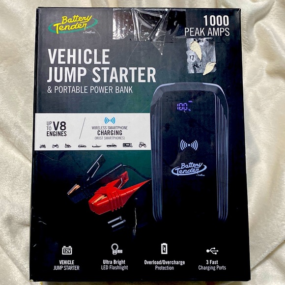 Battery Tender Other Nib Battery Tender 00 Peak Amps Vehicle Jump